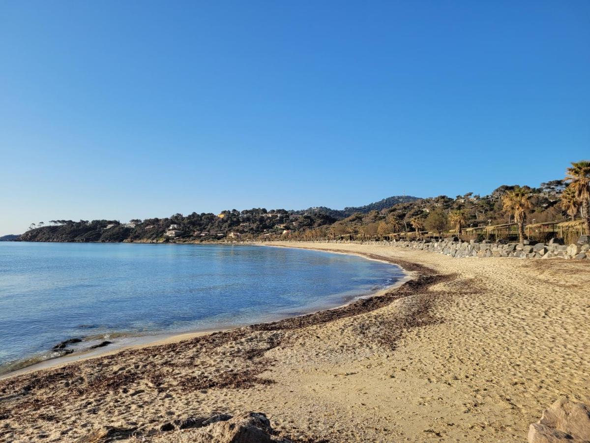 Appartement Paisible Avec Vue Panoramique Mer Et Acces Direct Plage Bormes-les-Mimosas Dış mekan fotoğraf